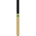 DIATECH Diamanten G837 - Packung 5 Stück grün grob (C), FG, Figur 111 Zylinder Kante flach, 8 mm, ISO 016 - 60032056