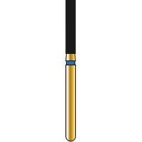 DIATECH Diamanten G837 - Packung 5 Stück blau mittel (M), FG, Figur 111 Zylinder Kante flach, 8 mm, ISO 016 - 60032058