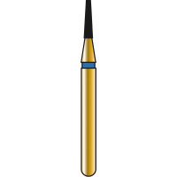 DIATECH Diamanten G845 - Packung 5 Stück blau mittel (M), FG, Figur 170 Konus flaches Ende, 4 mm, ISO 010 - 60032096