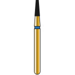 DIATECH Diamanten G845 - Packung 5 Stück blau mittel (M), FG, Figur 170 Konus flaches Ende, 4 mm, ISO 014 - 60032100
