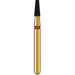 DIATECH Diamanten G845 - Packung 5 Stück rot fein (F), FG, Figur 170 Konus flaches Ende, 4 mm, ISO 016 - 60032102