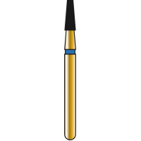 DIATECH Diamanten G845 - Packung 5 Stück blau mittel (M), FG, Figur 170 Konus flaches Ende, 4 mm, ISO 016 - 60032104