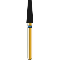 DIATECH Diamanten G847 - Packung 5 Stück blau mittel (M), FG, Figur 172 Konus flaches Ende, 8 mm, ISO 025 - 60032146