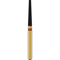 DIATECH Diamanten G848 - Packung 5 Stück rot fein (F), FG, Figur 173 Konus, 10 mm, ISO 016 - 60032168