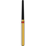 DIATECH Diamanten G850 - Packung 5 Stück rot fein (F), FG, Figur 199 Konus rund, 10 mm, ISO 014 - 60032202