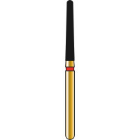 DIATECH Diamanten G850 - Packung 5 Stück rot fein (F), FG, Figur 199 Konus rund, 10 mm, ISO 016 - 60032208