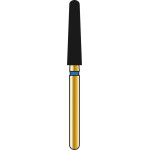 DIATECH Diamanten G850 - Packung 5 Stück blau mittel (M), FG, Figur 199 Konus rund, 10 mm, ISO 023 - 60032224