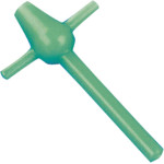 Viasz öntocsatorna (3) (Thiel), világoszöld, 100 darab