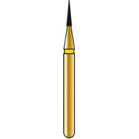 DIATECH Diamanten G853 - Packung 5 Stück gelb extra fein (EF), FG, Figur 164 Konus spitz, 3,5 mm, ISO 008 - 60032262