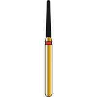 DIATECH Diamanten G856 - Packung 5 Stück rot fein (F), FG, Figur 198 Konus rund, 8 mm, ISO 012 - 60032278
