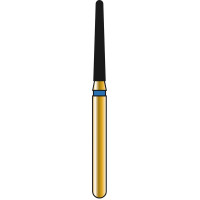 DIATECH Diamanten G856 - Packung 5 Stück blau mittel (M), FG, Figur 198 Konus rund, 9 mm, ISO 014 - 60032286