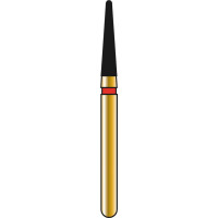 DIATECH Diamanten G856 - Packung 5 Stück rot fein (F), FG, Figur 197 Konus rund, 7 mm, ISO 016 - 60032290