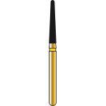 DIATECH Diamanten G856 - Packung 5 Stück gelb extra fein (EF), FG, Figur 198 Konus rund, 9 mm, ISO 016 - 60032302