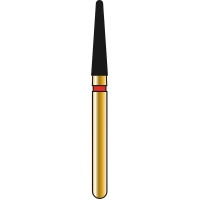 DIATECH Diamanten G856 - Packung 5 Stück rot fein (F), FG, Figur 198 Konus rund, 8 mm, ISO 018 - 60032308
