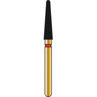 DIATECH Diamanten G856 - Packung 5 Stück rot fein (F), FG, Figur 198 Konus rund, 9 mm, ISO 021 - 60032326