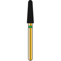 DIATECH Diamanten G856 - Packung 5 Stück grün grob (C), FG, Figur 198 Konus rund, 8 mm, ISO 025 - 60032336