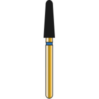 DIATECH Diamanten G856 - Packung 5 Stück blau mittel (M), FG, Figur 198 Konus rund, 8 mm, ISO 025 - 60032338