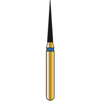 DIATECH Diamanten G858 - Packung 5 Stück blau mittel (M), FGSS, Figur 165 Konus spitz, 8 mm, ISO 012 - 60032382