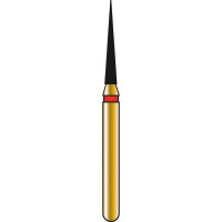 DIATECH Diamanten G858 - Packung 5 Stück rot fein (F), FG, Figur 165 Konus spitz, 8 mm, ISO 012 - 60032386