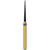DIATECH Diamanten G859 - Packung 5 Stück blau mittel (M), FG, Figur 166 Konus spitz, 10 mm, ISO 010 - 60032404