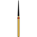 DIATECH Diamanten G859 - Packung 5 Stück rot fein (F), FG, Figur 166 Konus spitz, 10 mm, ISO 012 - 60032406