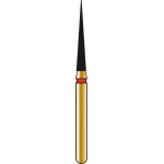 DIATECH Diamanten G859 - Packung 5 Stück rot fein (F), FG, Figur 166 Konus spitz, 10 mm, ISO 014 - 60032413