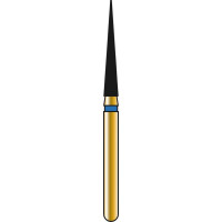 DIATECH Diamanten G859 - Packung 5 Stück blau mittel (M), FG, Figur 166 Konus spitz, 10 mm, ISO 016 - 60032418