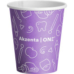 Akzenta ONE Pappbecher - Karton 20 x 50 Stück purple rain, 200 ml - CUPAW26-AKZ-LI-L01