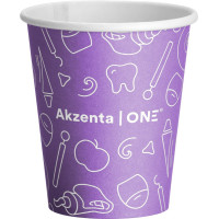 Akzenta ONE Pappbecher - Karton 20 x 50 Stück purple rain, 200 ml - CUPAW26-AKZ-LI-L01