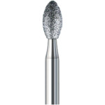 Premium Diamantschleifer 379 - Packung 2 Stück gelb extra fein, FG, Figur 277, 3,4 mm, ISO 018 - 35578