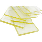 Bleiglas - Stück Pb 1,5, Länge 400 mm x Breite 300 mm - GR8415 400 300