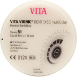 VITA VIONIC® DENT DISC multiColor - Stück Ø 98,4 mm, H 20 mm, B1 - ADB19820