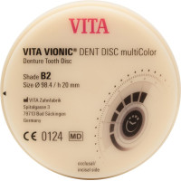 VITA VIONIC® DENT DISC multiColor - Stück Ø 98,4 mm, H 20 mm, B2 - ADB29820