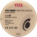 VITA VIONIC® DENT DISC multiColor - Stück Ø 98,4 mm, H 20 mm, C2 - ADC29820