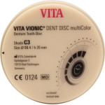 VITA VIONIC® DENT DISC multiColor - Stück Ø 98,4 mm, H 20 mm, C3 - ADC39820