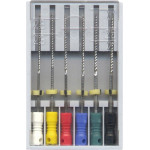 K-Feile 173 - Sortiment 6 Stück 25 mm, ISO 045-080 - 173.25.654SO2