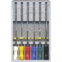 K-Feile 173 - Sortiment 6 Stück 25 mm, ISO 045-080 - 173.25.654SO2