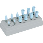 Prophy Polierer Pasteless - Kit 12 Stück blau (ISO 050, 030, 060) - 0089SO