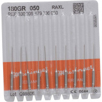 WZK Erweiterer 180GR, gépi gyökércsatornabemenet tágító, ISO 050, RAXL, 10 darab