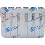 C-Pilot, Gyökércsatorna reszelő (kézzel), Fogantyú - műanyag ISO 6-10 sterilen csomagolva, röntgenopák, Nemesacél, 21 mm, 6x1 darab