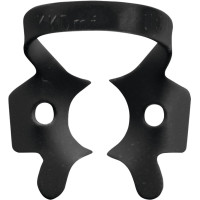 KKD® Kofferdam Klammern triColor Antireflect - Stück schwarz matt, Nr. 4, für UK Molaren - 2204