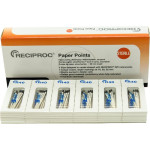 Reciproc (29 mm) (ISO 40), Papírcsúcs, ISO 40 sterilen csomagolva, fehér, 29 mm, 144 darab
