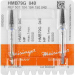 Black Cobra HM 79, frézer, kék ISO 040, HP, 2 darab