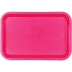 Mini Tray - 1 db, Mini-Tray neonpink, 23,8 x 16,2 x 2,2 cm - 20Z101S