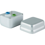 Endo Micro (Plus), (65 x 50 x 50 mm), (24x), Endo-tray, ezüstszínu, Alumínium, 1 darab