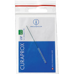 Curaprox LSP (Long Stem Plastified), Fogköztisztító kefe, szuperfinom, fehér, 8 darab