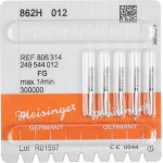 Diamanten 862, gyémántcsiszoló, fekete, ISO 012, FG, 5 darab