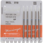 Diamanten 882L, gyémántcsiszoló, kék, ISO 018, HP, 5 darab