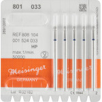 Diamanten 801, gyémántcsiszoló, kék, ISO 033, HP, 5 darab