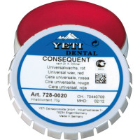 Consequent, Univerzális viasz, Doboz, piros, 70 g, 1 darab